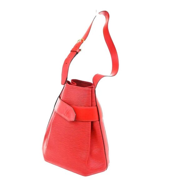 LOUIS VUITTON Sac De Paul PM Shoulder Bag Epi Leather Red M80197 34KB505 - Picture 1 of 15
